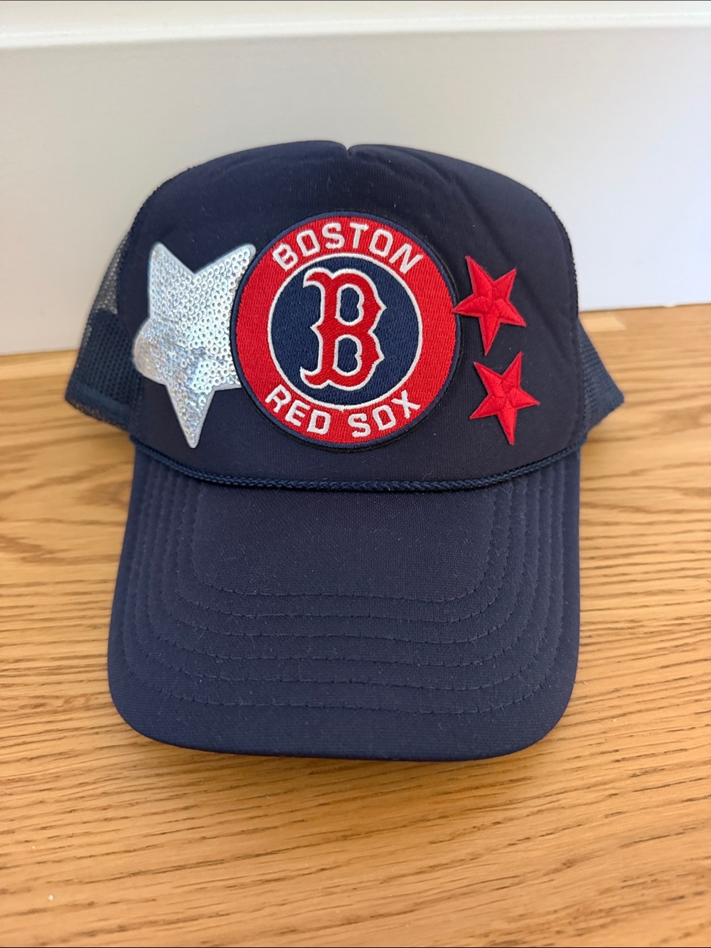 Custom Boston Red Sox Trucker Hat